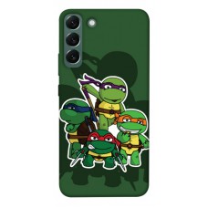 TPU чехол Demsky Green turtles для Samsung Galaxy S22+