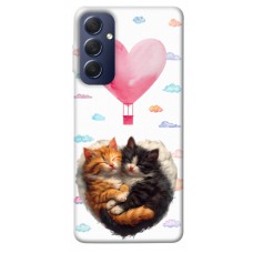 TPU чехол Demsky Animals love 3 для Samsung Galaxy M54 5G