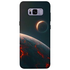 TPU чехол Demsky Lava planet для Samsung G955 Galaxy S8 Plus