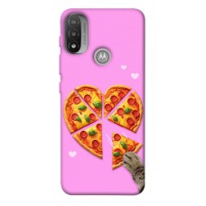 TPU чохол Demsky Pizza Love для Motorola Moto E20