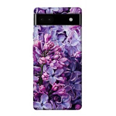 TPU чохол Demsky Violet blossoms для Google Pixel 6a