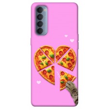 TPU чохол Demsky Pizza Love для Oppo Reno 4 Pro