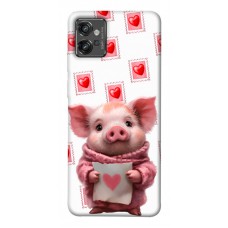 TPU чохол Demsky Animals love 6 для Motorola Moto G32