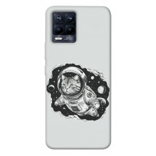 TPU чохол Demsky Кіт космонавт для Realme 8