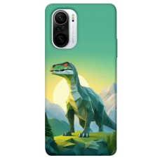 TPU чехол Demsky Динозавр для Xiaomi Redmi K40 / K40 Pro / K40 Pro+ / Poco F3