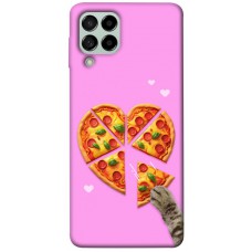 TPU чехол Demsky Pizza Love для Samsung Galaxy M53 5G