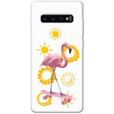 TPU чехол Demsky Fantasy Fauna 4 для Samsung Galaxy S10+