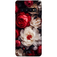 TPU чохол Demsky Velvet roses для Samsung Galaxy S10