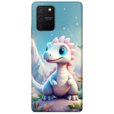 TPU чехол Demsky Білий дракоша для Samsung Galaxy S10 Lite