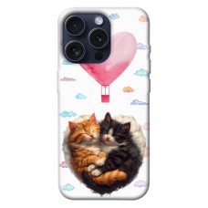 TPU чохол Demsky Animals love 3 для Apple iPhone 15 Pro (6.1")