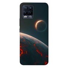 TPU чехол Demsky Lava planet для Realme 8