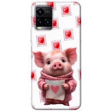 TPU чохол Demsky Animals love 6 для Vivo Y21 / Y33s