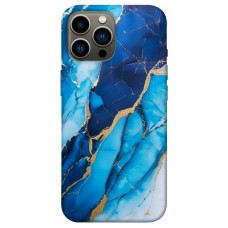 TPU чохол Demsky Blue marble для Apple iPhone 12 Pro Max (6.7")