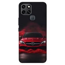 TPU чохол Demsky Red Mercedes для Infinix Smart 6