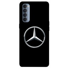 TPU чохол Demsky Mercedes logo для Oppo Reno 4 Pro