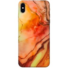 TPU чохол Demsky Червоний корал мармур для Apple iPhone XS Max (6.5")