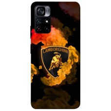 TPU чохол Demsky Lamborghini logo для Xiaomi Poco M4 Pro 5G