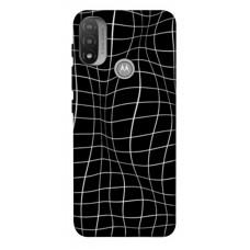 TPU чохол Demsky Warped grid для Motorola Moto E20