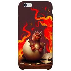 TPU чохол Demsky Fire dragon для Apple iPhone 6/6s (4.7")