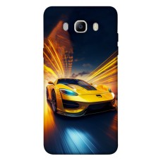 TPU чохол Demsky Yellow Porsche для Samsung J710F Galaxy J7 (2016)