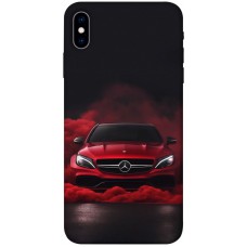 TPU чохол Demsky Red Mercedes для Apple iPhone X (5.8")