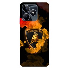 TPU чохол Demsky Lamborghini logo для Realme C53