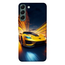 TPU чохол Demsky Yellow Porsche для Samsung Galaxy S22+