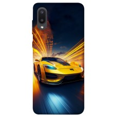 TPU чохол Demsky Yellow Porsche для Samsung Galaxy A02