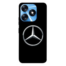 TPU чохол Demsky Mercedes logo для TECNO Spark 10 Pro