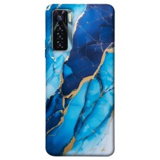 TPU чохол Demsky Blue marble для TECNO Camon 17 Pro