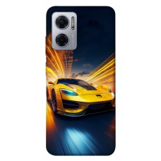 TPU чохол Demsky Yellow Porsche для Xiaomi Redmi Note 11E