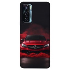 TPU чохол Demsky Red Mercedes для TECNO Camon 17 Pro