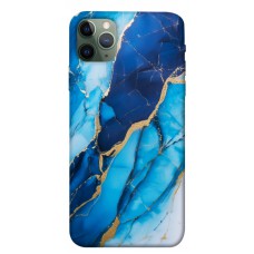 TPU чохол Demsky Blue marble для Apple iPhone 11 Pro Max (6.5")