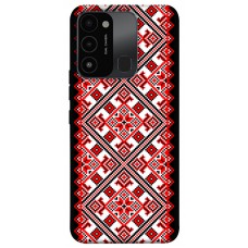 TPU чохол Demsky Вишиванка 6 для TECNO Spark 8C