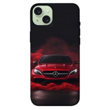 TPU чохол Demsky Red Mercedes для Apple iPhone 15 Plus (6.7")