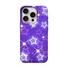 TPU чохол Demsky Purple sparkles для Apple iPhone 16 Pro (6.3")