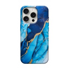 TPU чохол Demsky Blue marble для Apple iPhone 16 Pro Max (6.9")