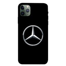 TPU чохол Demsky Mercedes logo для Apple iPhone 11 Pro Max (6.5")