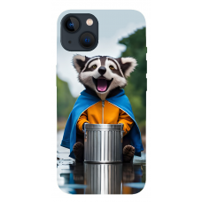 TPU чохол Demsky Єнот (Raccoon) для Apple iPhone 13 mini