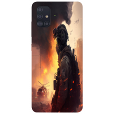 TPU чохол Demsky Солдат (Soldier) для Samsung Galaxy A51
