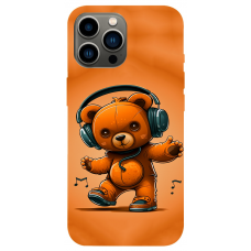 TPU чохол Demsky ведмежа меломан (bear listening music) для Apple iPhone 12 pro