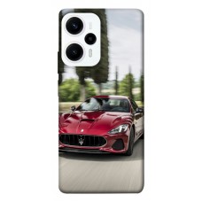 TPU чехол Demsky Red Maserati для Xiaomi Poco F5 Pro