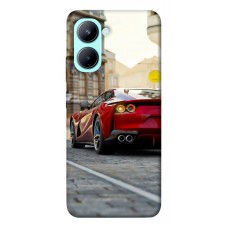 TPU чехол Demsky Red Ferrari для Realme C33