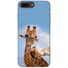 TPU чохол Demsky Милые жирафы для Apple iPhone 7 plus / 8 plus (5.5")