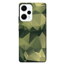 TPU чехол Demsky Треугольный камуфляж 2 для Xiaomi Poco F5 Pro