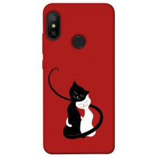 TPU чехол Demsky Влюбленные коты для Xiaomi Mi A2 Lite / Xiaomi Redmi 6 Pro