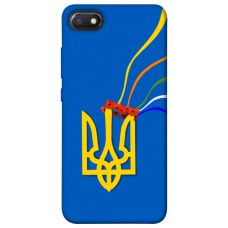 Термополіуретановий (TPU) чохол Квітучий герб для Xiaomi Redmi 6A