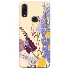 TPU чехол Demsky Flowers art для Xiaomi Redmi 7