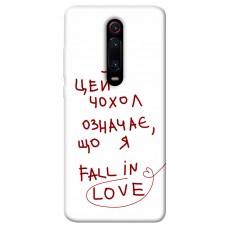 Термополіуретановий (TPU) чохол Fall in love для Xiaomi Redmi K20 / K20 Pro / Mi9T / Mi9T Pro