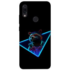 TPU чехол Demsky Comics style 24 Реактивный Енот (РАКЕТА) для Xiaomi Redmi Note 7 / Note 7 Pro / Note 7s